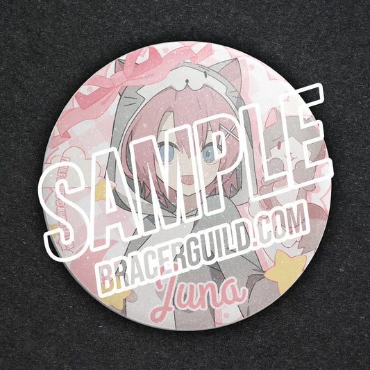 The Legend of Heroes: Trails Series Mishy Pajama Juna Crawford Can Badge