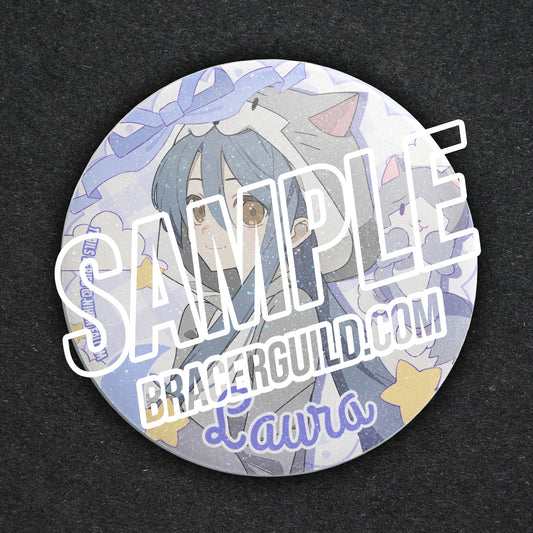 The Legend of Heroes: Trails Series Mishy Pajama Laura S. Arseid Can Badge