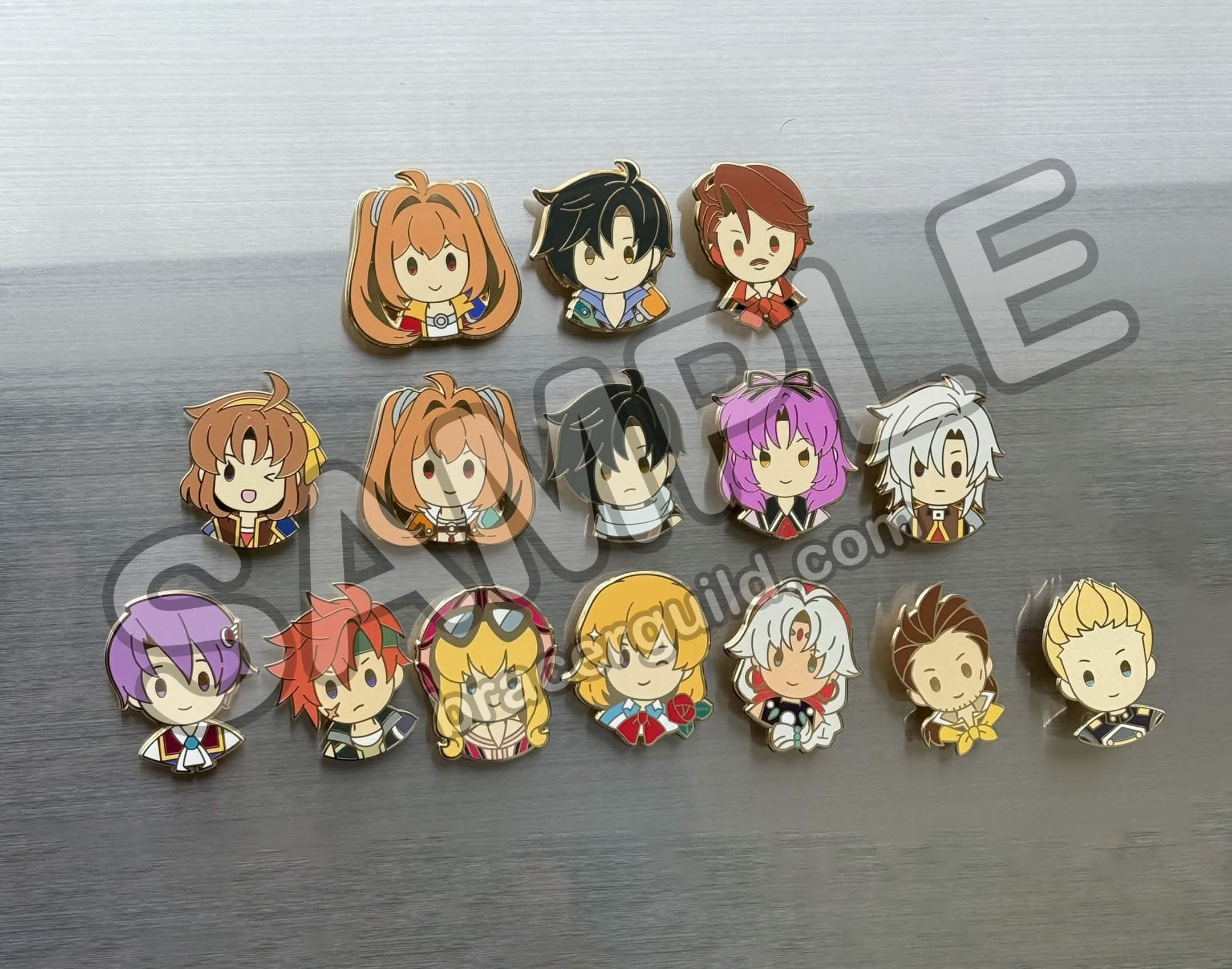 (CLEARANCE) Trails in the Sky 1st Chapter & 2nd Chapter Pins