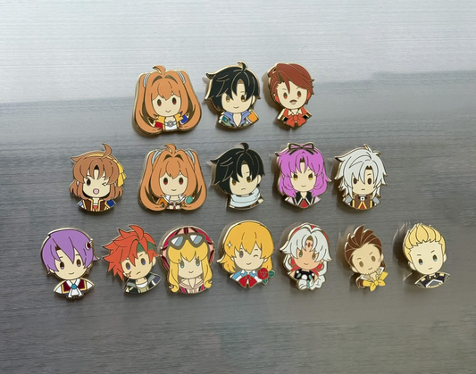 Trails in the Sky 1st Chapter & 2nd Chapter Pins