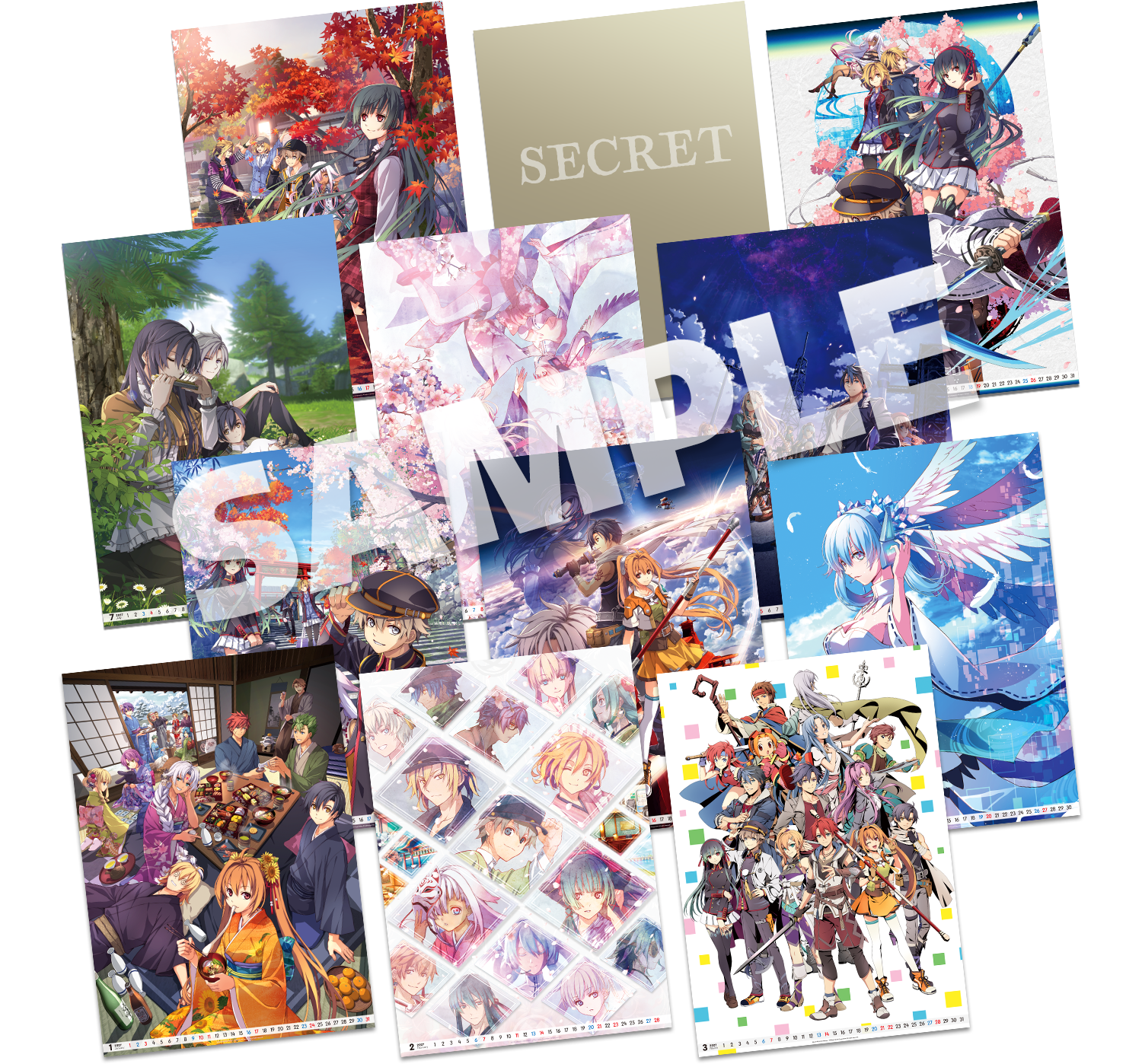 (PRE-ORDER) Falcom Calendar 2027