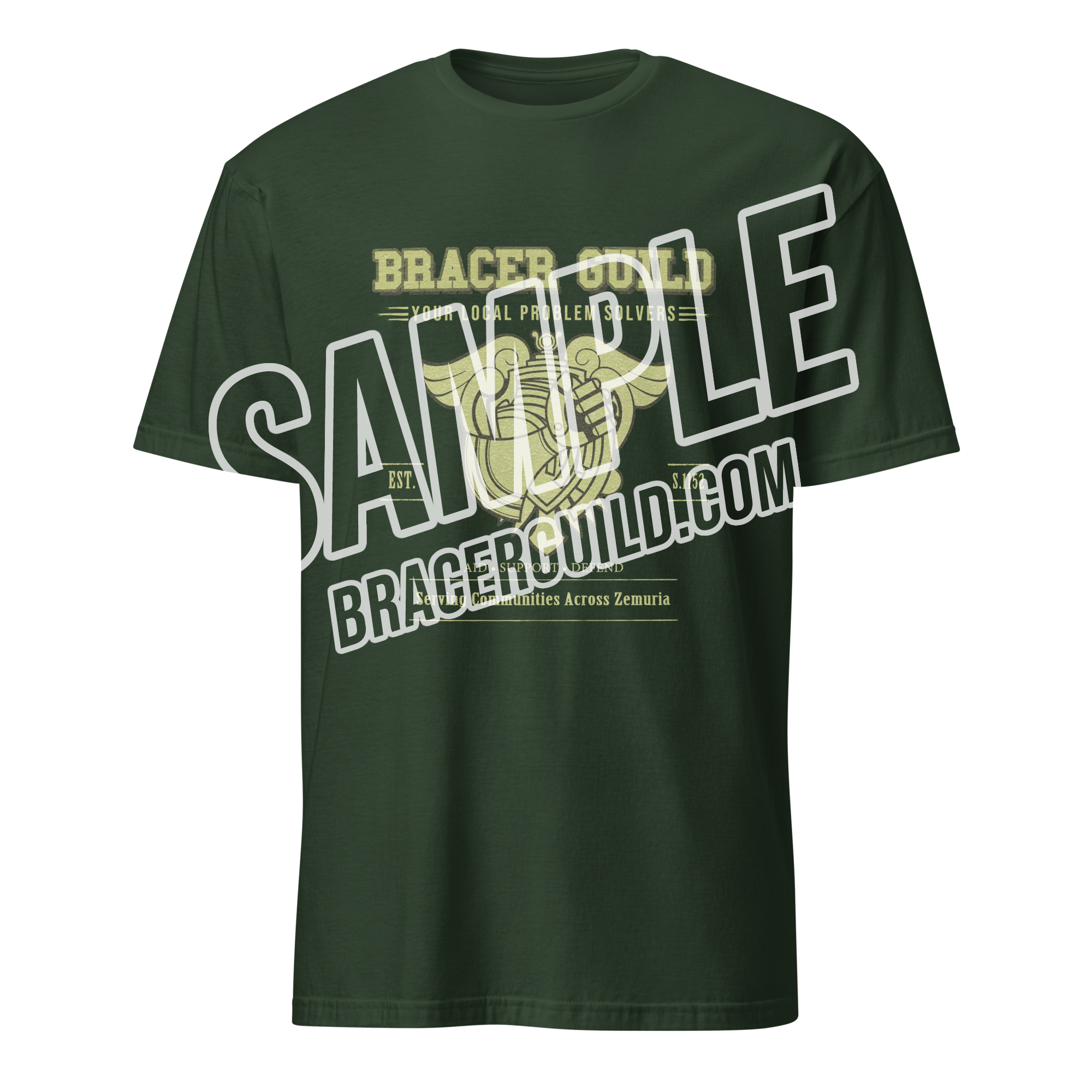 Trails Series Bracer Guild Shirt (Front Design Only)