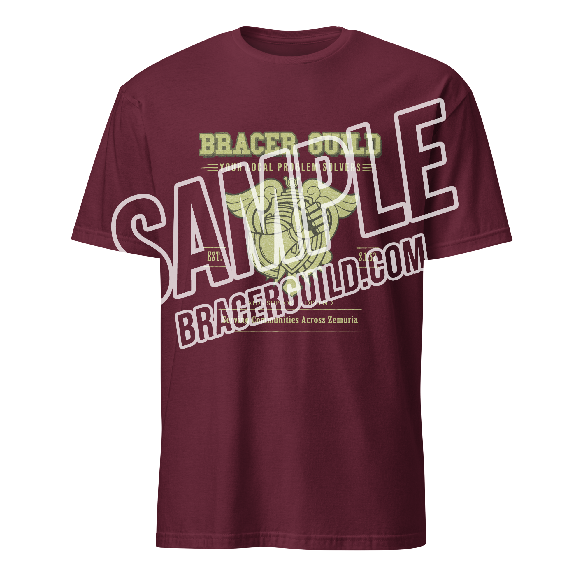Trails Series Bracer Guild Shirt (Front Design Only)