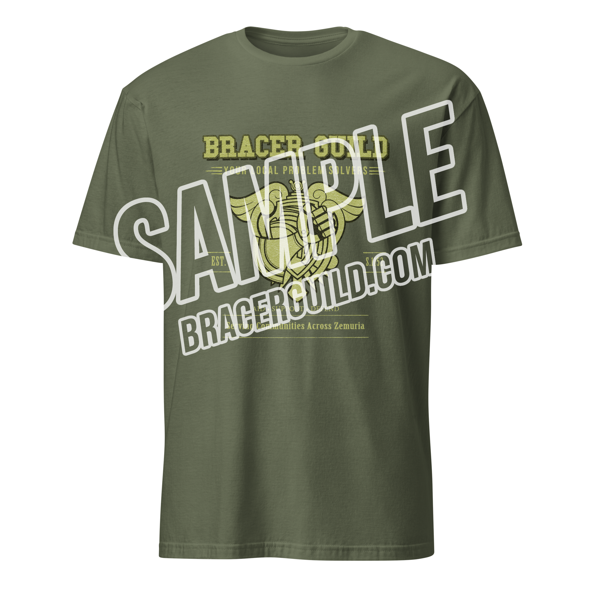 Trails Series Bracer Guild Shirt (Front Design Only)