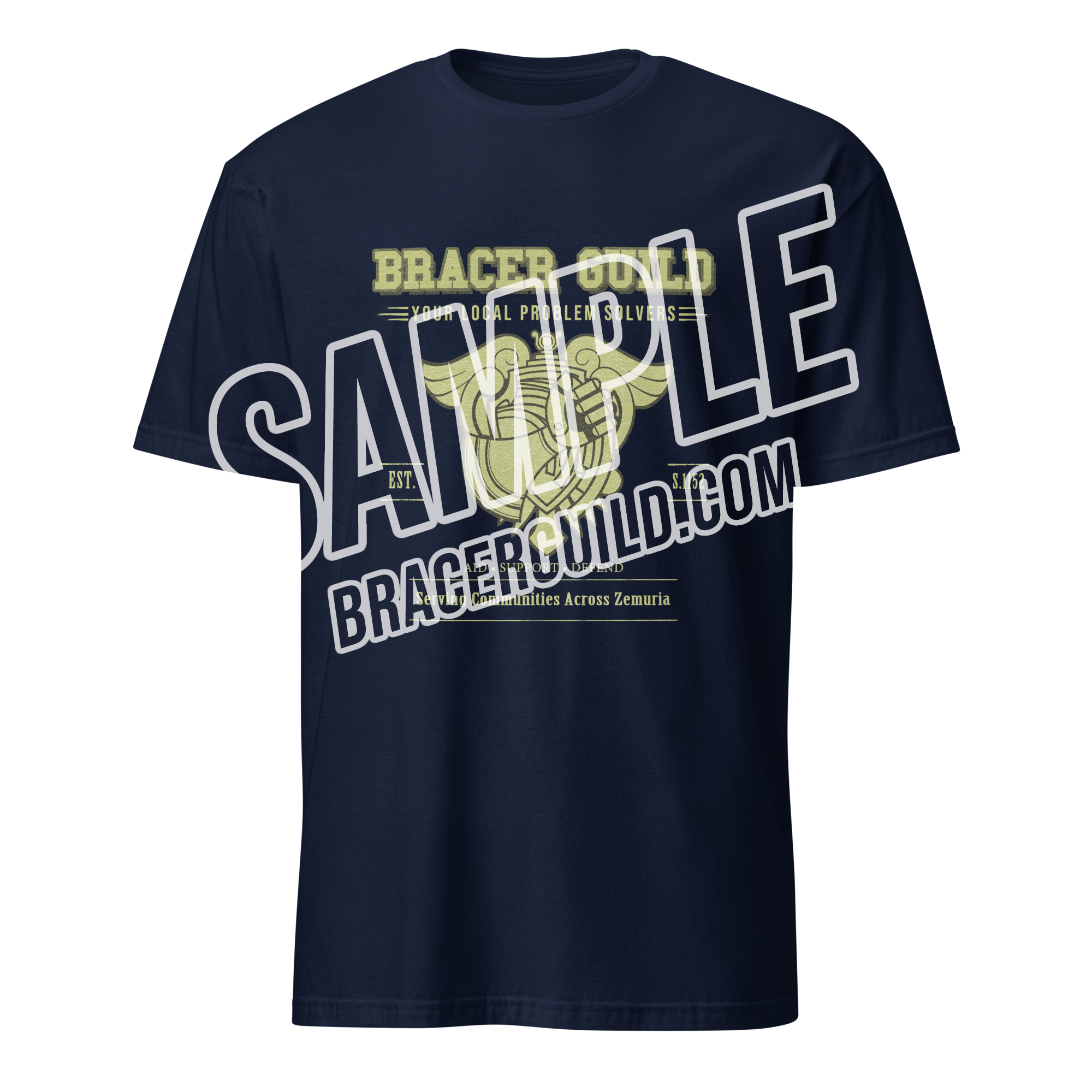 Trails Series Bracer Guild Shirt (Front Design Only)